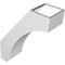 Ekena Millwork 5-in. W x 14-in. D x 18-in. H Imperial Architectural Grade PVC Knee Brace BRCP05X14X18IMP - alternate 3